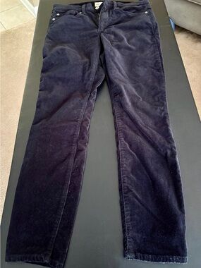 GAP Black Skinny Corduroy Pants